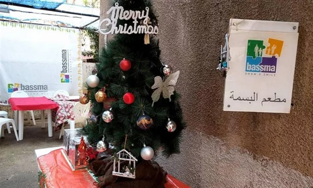 Elderly Christmas Lunch at Bassma Smile Restaurant 