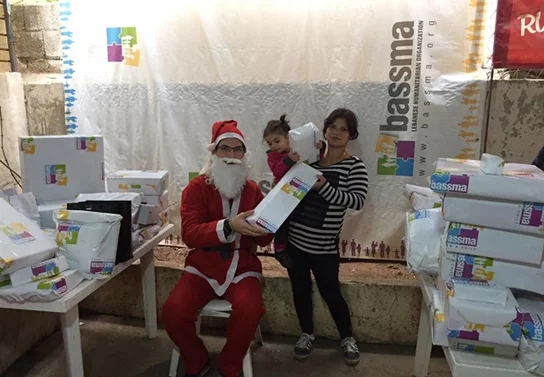 Families Gifts Distribution at Bassma Center
