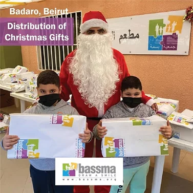 Gifts Distribution at the Resto!