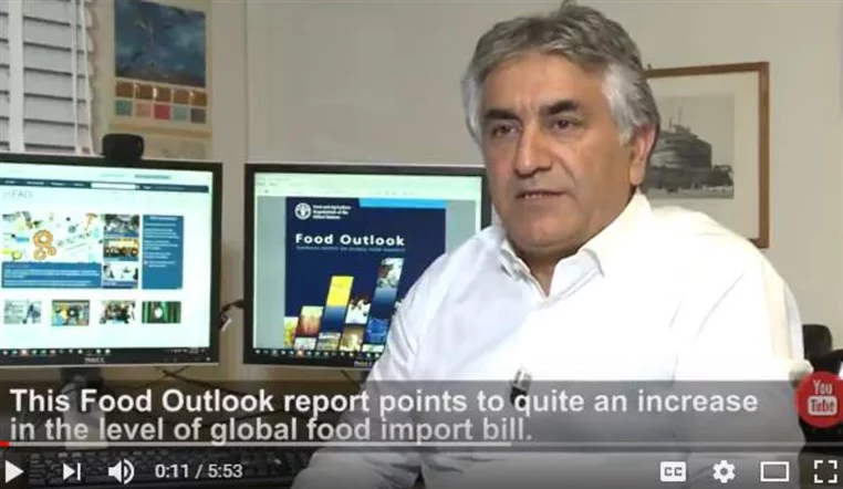 The world's food import bill is rising despite large production