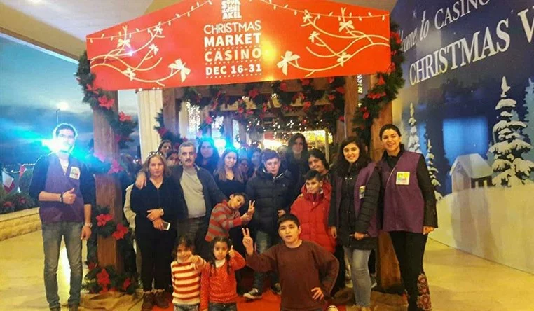 Families Outing at Casino Du Liban