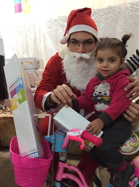 Families Gifts Distribution at Bassma Center