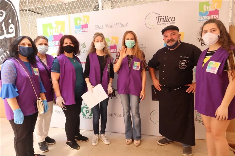 First Seated lunch at Bassma's Smile Resto!