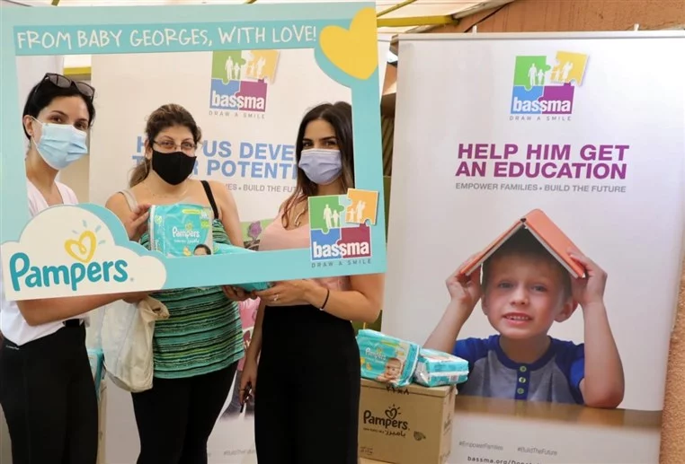 Diapers Distribution - From Pampers and Baby George with Love!