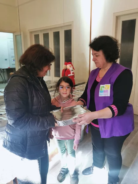 New Year's Distribution at Bassma