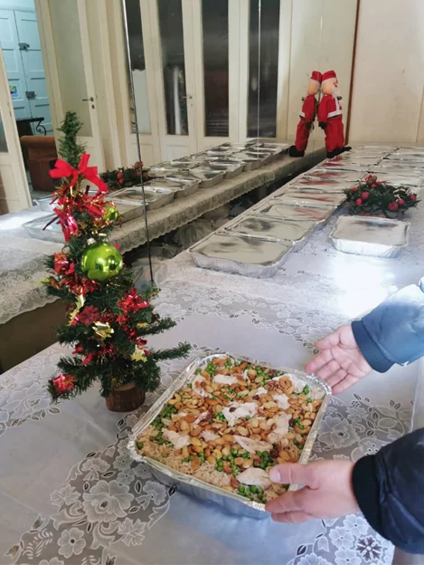 New Year's Distribution at Bassma