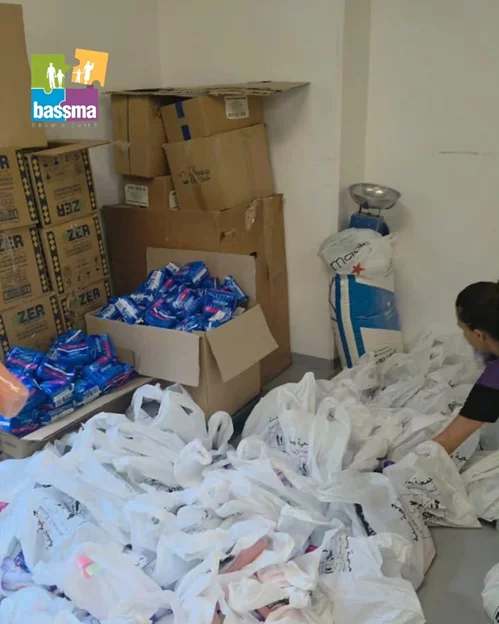 A typical day at the BASSMA Warehouse