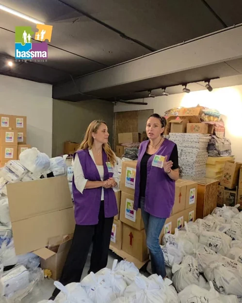 A typical day at the BASSMA Warehouse