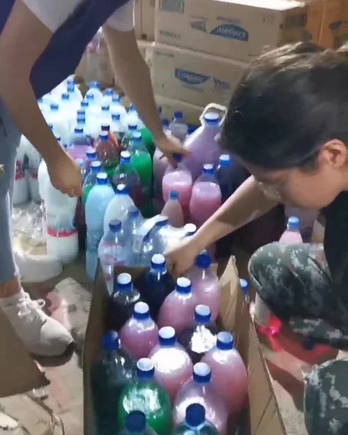A typical day at the BASSMA Warehouse